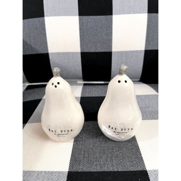 VHTF Rae Dunn Stem Print Salt & Pepper Shaker - Picture 2 of 4